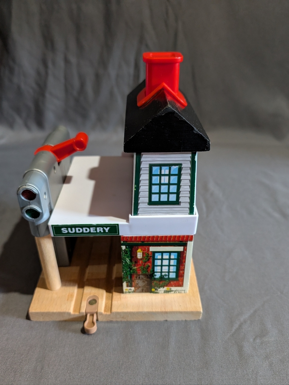 Thomas The Train Wooden Railway Stop And Greet Signal Suddery Sounds Lights Work